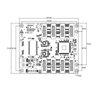 Carte réceptrice LED couleur HD-R500S, système de contrôle LED, module d'affichage LED, écran de location, utilisation intérieure ou extérieure