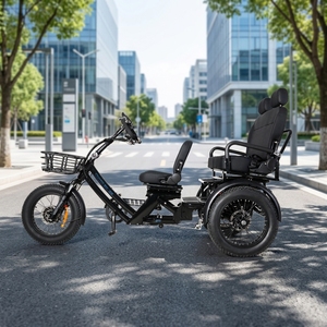 2026 Adult Electric Tricycle 1500W 3 Wheel Open Body Cargo 48V 60AH Battery Long <b>Range</b> 300KM - Product Image 4