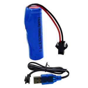 JINTION 14500 800mAh 3.7v batterie lithium batterie lithium-ion batteries pour Double Face RC Stunt Car Petit RC Bateau - Product Image 6