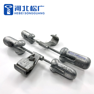 Amortiguador de Vibraciones Tipo <span class=keywords><strong>FDZ</strong></span>/FR/FD para Línea Eléctrica, Herraje para Línea de Postes, Aleación de Aluminio, Accesorio para Línea Eléctrica - Product Image 2