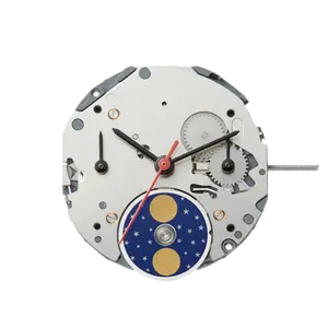 Moonphase MIYOTA 6P20 многофункциональные кварцевые часы с 3 глазами