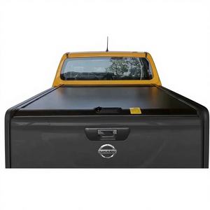 Cache-<span class=keywords><strong>coffre</strong></span> arrière à enroulement manuel étanche et verrouillable pour Nissan Navara, pièces de modification automobile - Product Image 4