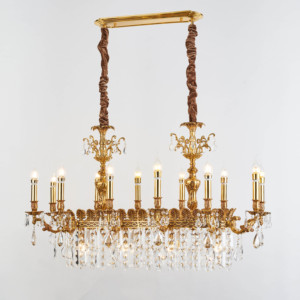 <span class=keywords><strong>Lampadario</strong></span> a Candeliere Laminato KALUX, Intagliato a Mano, Placcato in Ottone Dorato, Lampada da Soffitto LED per Appartamenti, <span class=keywords><strong>Moderno</strong></span> e Lussuoso, Garanzia di 2 Anni - Product Image 1