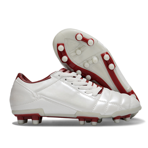 High Quality Custom Men's Soccer <b>Boots</b> Stretch Fabric Upper Rubber Midsole for Seasons Outdoor Football Training Shoes - Product Image 3