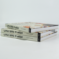 Impression de menus/recettes/livres de cuisine en couverture rigide, couleur intégrale, haute qualité, sur mesure, par une usine d'impression chinoise