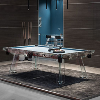 Table de billard professionnelle en ardoise de 7, 8 ou 9 pieds avec système de retour de billes – Prix usine