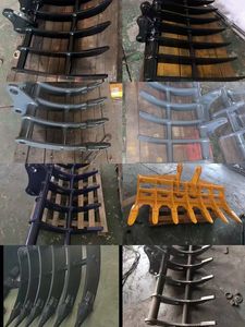 Nouveau râteau d'excavatrice pour la construction et l'agriculture pour le défrichement - Product Image 5