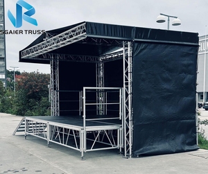 Giá tốt nhất ngoài trời di động âm nhạc 4x8ft nhôm sân khấu cho các buổi hòa nhạc sự kiện sản xuất - Product Image 4