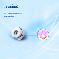 Stérilisateur d'eau LED UVC IP68 YG-S101 pour réservoirs de 0 à 5 L, durée de vie supérieure à 10 000 heures, pour systèmes RO