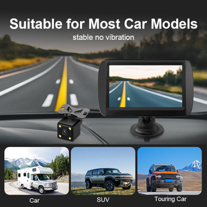 4.3 inch Sucker Cup Monitor with Mini <strong>LED</strong> Backup Camera for <strong>Reverse</strong> <strong>Aid</strong>, Universal Rear View Car Camera - Product Image 6