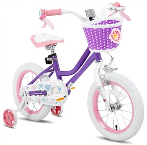 Vélo pour filles, pour les tout-petits et les enfants de 2 à 13 ans, vélo pour enfants de 12, 14, 16, <span class=keywords><strong>18</strong></span>, 20 <span class=keywords><strong>pouces</strong></span> avec roues d'apprentissage et panier - Product Image 4