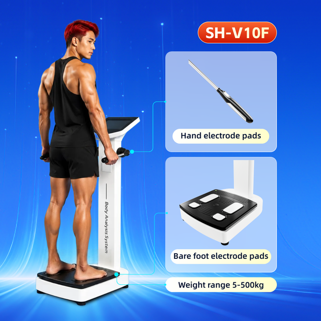 SH-10F High Accurate Body Composition Analyzer BMI Digital Weighing Electric Smart Weight Fat Scale