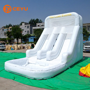 Ceyu - Tobogán Acuático Inflable de PVC de Doble Línea para Niños y Adultos, Ideal para Jardines Infantiles y Piscinas - Product Image 1