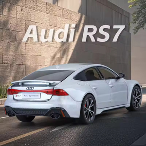 Modelo de Coche de Aleación 1:24 RS7 con Alerón Trasero Ajustable, Sonido y Luces, para Coleccionistas - Product Image 2