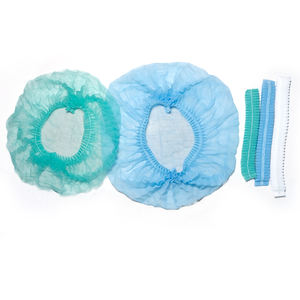 Cubierta <span class=keywords><strong>desechable</strong></span> de PP para la cabeza, red para el cabello para ropa de trabajo quirúrgica, protección contra el polvo con 18, 19, 20, 21 y 24 pulgadas, <span class=keywords><strong>precio</strong></span> de fábrica - Product Image 2