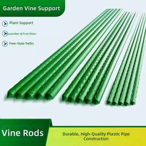 Estacas de Acero Recubiertas de Plástico para Plantas, Postes de Jardín para Trepadoras - Product Image 4
