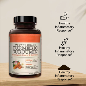 عينة مجانية من OEM مكمل الكركمين الكركم للبالغين مع خلاصة مخصصة قوة إضافية - Product Image 2