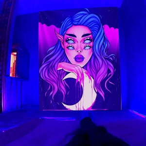 Unison UV psychedelic Trippy Fractal tấm thảm - Product Image 5