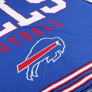 ผ้าห่มขนแกะลายทีม NFL Buffalo Bills พร้อมโลโก้แบบเส้นตรง ขนาด 150 <span class=keywords><strong>x</strong></span> 200 ซม. สำหรับผู้ใหญ่ 男女兼用 - Product Image 6