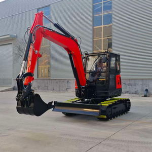 Excavator Mini Hidrolik Pintar, Excavator Mini Hidrolik Mudah Dikendalikan untuk Kebun, Pertanian, dan Konstruksi - Product Image 1