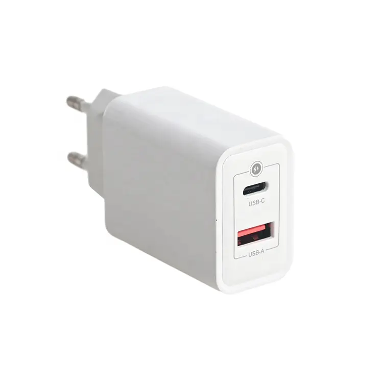 Eu Plug Smartphone 45W USB PD Phone Charger 45W Type-C Wall Charger Adapter Fast Charging For Iphone Type C Micro Charger