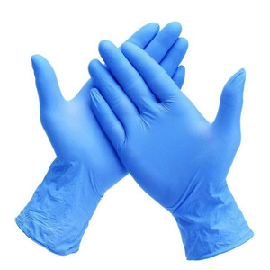 Gants d'examen jetables en plastique imperméables non stériles poudrés de qualité alimentaire pour usage industriel - Product Image 1