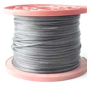 Uhmwpe enrolador de parlider 1000m 3mm, corda de reboque