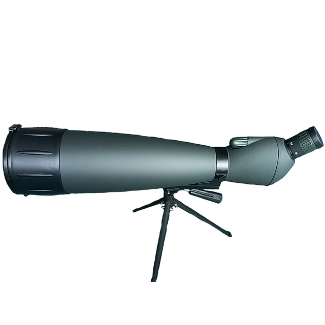 100mm Diameter Large 33-100X Zoom Spotting Scope with Tripod Shoulder Case