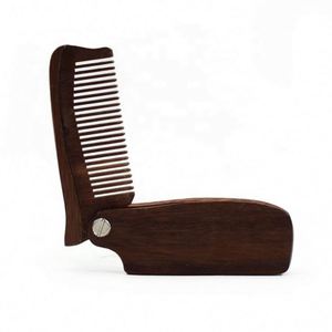 Peine Plegable de Madera Artesanal para Hombre, Regalo - Product Image 3