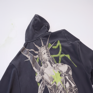 Sudadera con capucha de diseño Dios sudadera de algodón puro para hombre stock listo envío rápido ins mismo estilo - Product Image 1