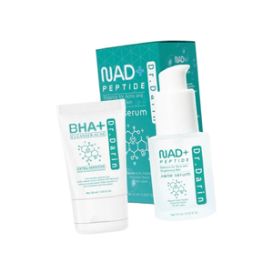 ผลิตภัณฑ์ทำความสะอาดผิว2-in-1 BHA ป้องกันสิวต่อต้านริ้วรอย (50กรัม) + เน็ดเปปไทด์เซรั่ม (20กรัม) สำหรับชาเขียวว่านหางจระเข้ผิวขาว - Product Image 1