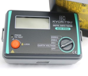 Medidor Digital de Resistencia a Tierra Kyoritsu KEW 4105A, Rangos 20/200/2000, Prueba de 2/3 Cables, Protección IP55, 1 Año de Garantía - Product Image 3