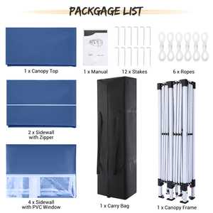 Carpa de fiesta transparente portátil plegable de gran oferta al aire libre personalizada precio de fábrica alta calidad - Product Image 5