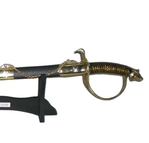 Épée de cérémonie OEM épée de <span class=keywords><strong>l</strong></span>'armée de <span class=keywords><strong>l</strong></span>'air marine avec fourreau - Product Image 1