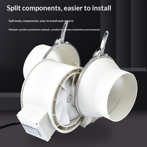 Nuevo Ventilador Axial <span class=keywords><strong>de</strong></span> Flujo Diagonal para Extracción <span class=keywords><strong>de</strong></span> Humo en Cocina y Baño, con Motor <span class=keywords><strong>de</strong></span> Cobre Puro y Control Remoto - Product Image 5