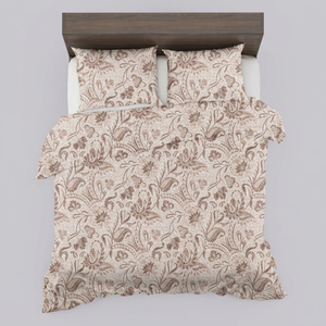 Juego de Sábanas de Franela de 4 Piezas, Sábanas de Franela de Algodón para Invierno, Juego de Sábanas con Estampado de Osos - Product Image 1