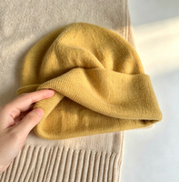 Bonnet de ski unisexe en acrylique de qualité supérieure, style streetwear, personnalisable avec logo 3D brodé, bord côtelé, idéal pour l'hiver et les sports d'hiver