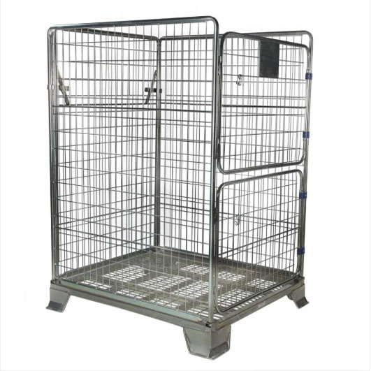 Профессиональное производство, контейнеры Jumbo с проволочной сеткой, базовые стальные контейнеры Jumbo Stillage
