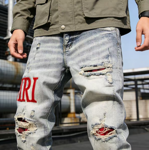 Ropa Urbana <span class=keywords><strong>de</strong></span> Moda para Hombre, Estilo Hip Hop, Nueva Marca <span class=keywords><strong>de</strong></span> Tendencia, Parches en la Espalda y con Logotipo - Product Image 4