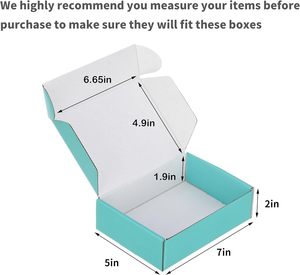 Wholesale Custom logo Luxury Corrugated Gift <b>Shipping</b> <b>Box</b> with Clothes Mailer Paper Craft Cosmetic Paper Boxes Packaging - Product Image 2