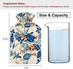 Échantillon Gratuit : <span class=keywords><strong>Bouillotte</strong></span> <span class=keywords><strong>Chauffante</strong></span> Douce pour les Mains, Sac de 2L avec Housse en Polaire et <span class=keywords><strong>Couverture</strong></span> Personnalisable - Product Image 2