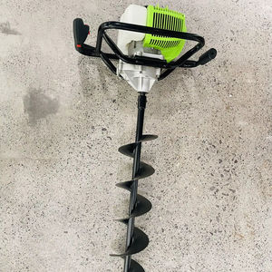 Trivella di terra industriale 52cc motore a Gas 2 tempi Post foro scavatrice albero di trasmissione esagonale fondazione di perforazione - Product Image 1
