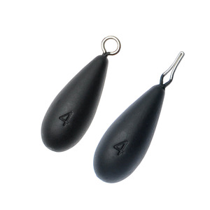 Pesa de pesca de caída libre tipo lágrima 4g 6g para lubina, accesorios de señuelos para pesca en agua dulce - Product Image 3
