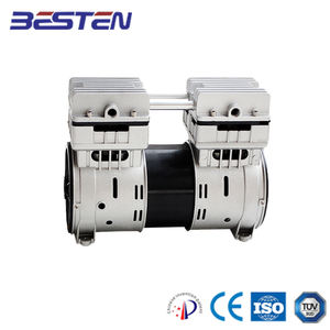 480W AC220V 7bar silencieux sans huile petit piston compresseur d'air pompe pur fil de cuivre moteur nouvelle tête de compresseur d'air exporté - Product Image 2