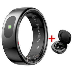 R08 Smart Ring Body Temperature Monitoring Sleep Tracking <strong>Exercise</strong> Gesture Control Multi-functional Steel Case <strong>App</strong> Controlled - Product Image 3