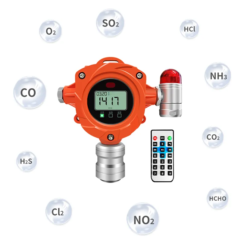 Yaoan toptan yüksek kaliteli sabit ölçüm cihazı hidrojen analizörü H2 gaz kaçak dedektörü