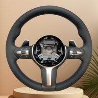 Volant en cuir de série M pour BMW M3 M5 F20 F22 F23 F30 F33 F34 X1 F48 X5 F15 X3 F25 F80 E90 E70 E84 avec palettes