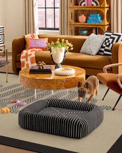 ओएम गंध पर्यावरण के अनुकूल चबाने वाले लक्जरी पालतू बिल्ली ऑर्थोपेडिक मेमोरी फोम कुत्ते बिस्तर के लिए कस्टम कुत्ते बेड वाटरप्रूफ हटाने योग्य कवर - Product Image 3