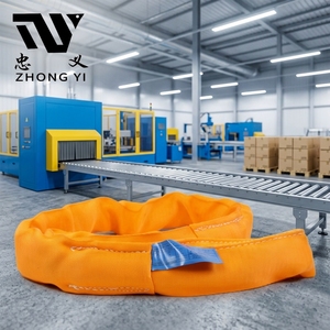 <span class=keywords><strong>Eslinga</strong></span> <span class=keywords><strong>Redonda</strong></span> de Poliéster Resistente a los Rayos UV, <span class=keywords><strong>Eslinga</strong></span> de Elevación de Alto Rendimiento para Construcción en Exteriores y Elevación Industrial de Trabajo Pesado - Product Image 4
