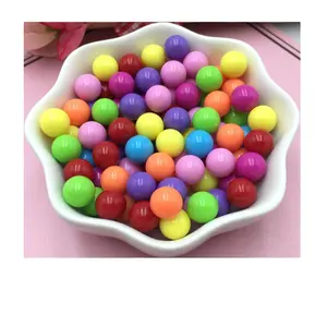 Bolas de cor sólida 4mm 6mm 8mm 10mm 12mm 16mm 20mm, bolas coloridas, plástico do parque de diversões, brinquedo, bola acrílica para crianças